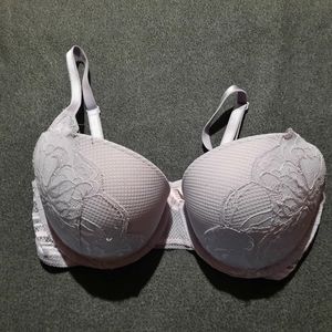 Push up bra purple with flowers